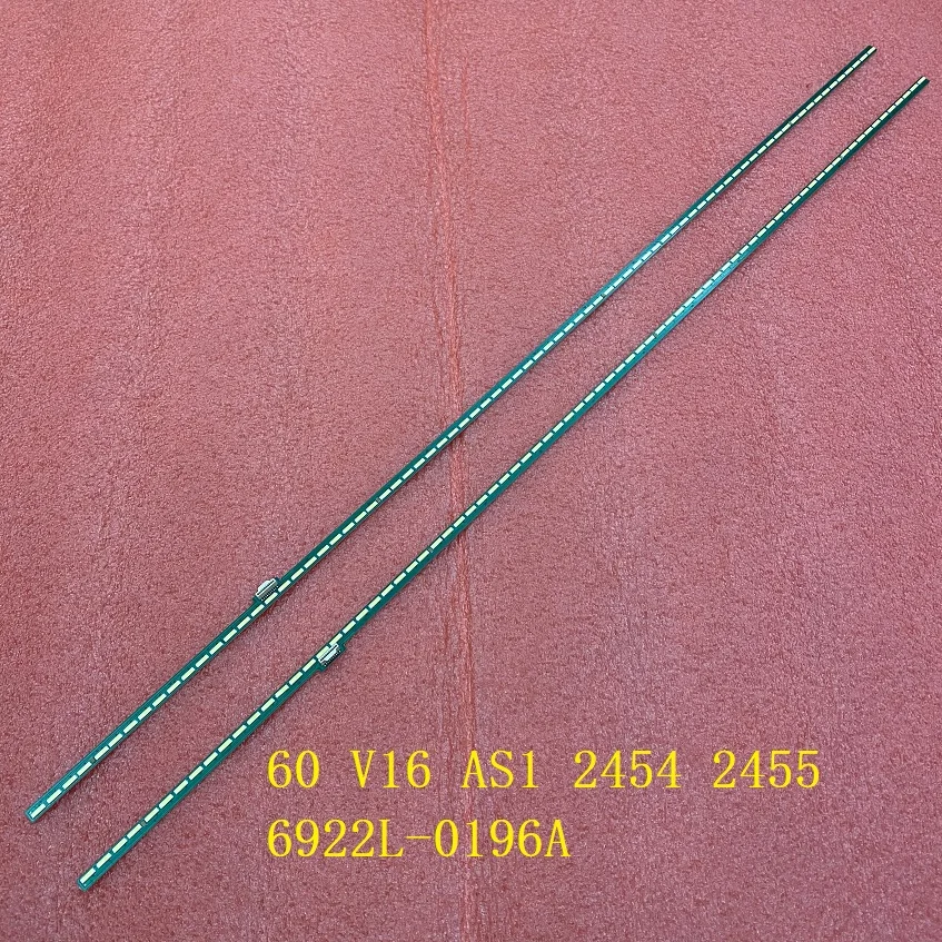 2 sztuk/zestaw listwa oświetleniowa led do telewizora 60UH8509 60UH8507 60UH850V 6922L-0196A 60UH8500 60UH850T 6916L-2455A 2454A LC600EQF DJ F1