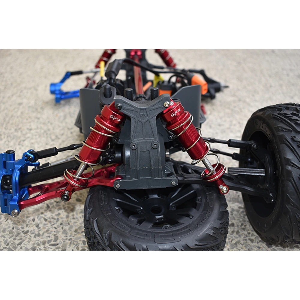 GPM ARRMA 1/10 KRATON 4S BLX ARA102690 Monster Truck Metal aluminum alloy 107MM front shock absorber DAMPERS AR330528 + AR330530