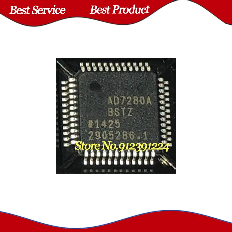 1 Pcs AD7280ABSTZ  QFP  New and Original In Stock