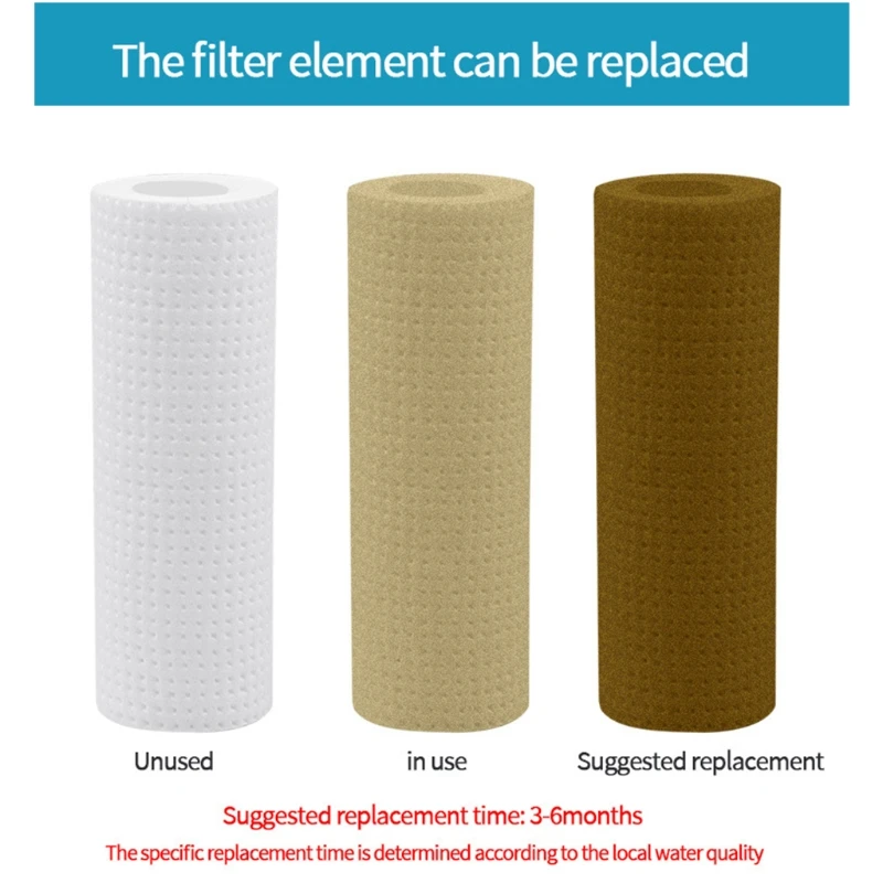 Integrated Household Pre-filter PP Cotton Filter, Washing Machine, Water Heater, Shower Rain Flower Filter, Pre-filter