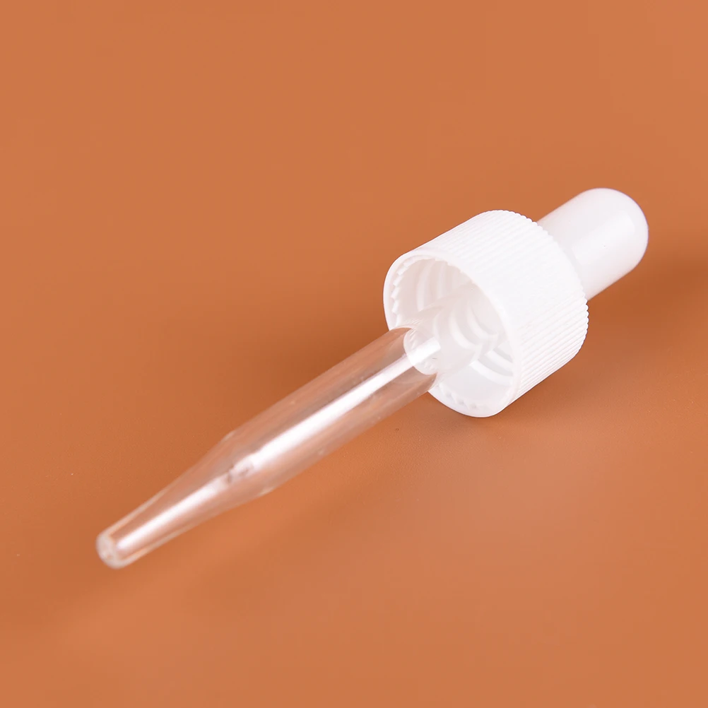 50ML Empty Essential Oil Dropper Bottle Glass Aromatherapy Pipette Bottle Refillable Bottles For Storing Liquid Lab Supplies