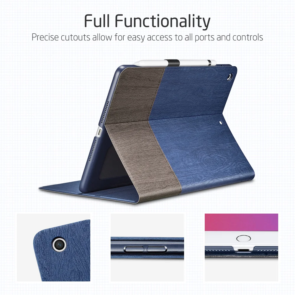 ESR Cover for iPad Air 5 Protective Case for iPad Pro 12.9 Inch Urban Folio Case for Air 4 Protective Case for iPad 10”9 Cover