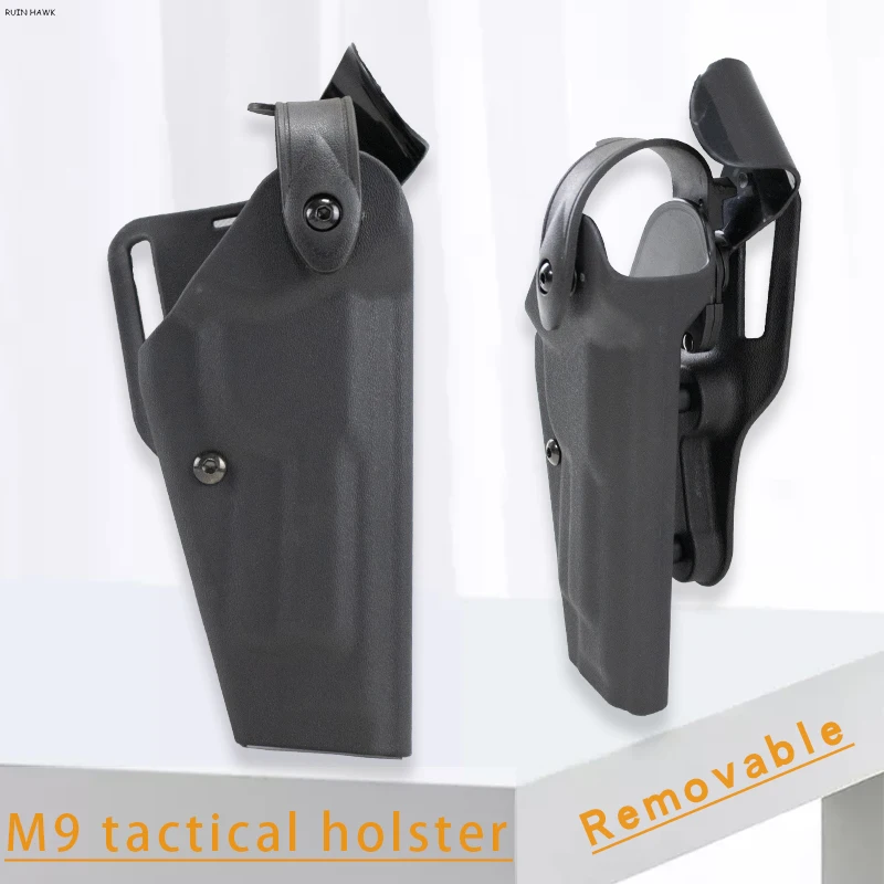 

Tactical Military Molle Pouch Gun Holster Pistol Outdoor Hunting Quick Drop Waist Holster Glock Hunting Accessories