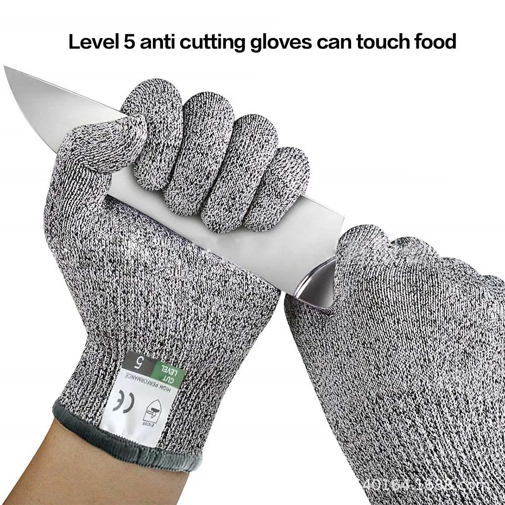 HPPE cuisine jardinage gants de protection des mains boucher viande hachage gants de travail mitaines gants pour femmes hommes 1 paire