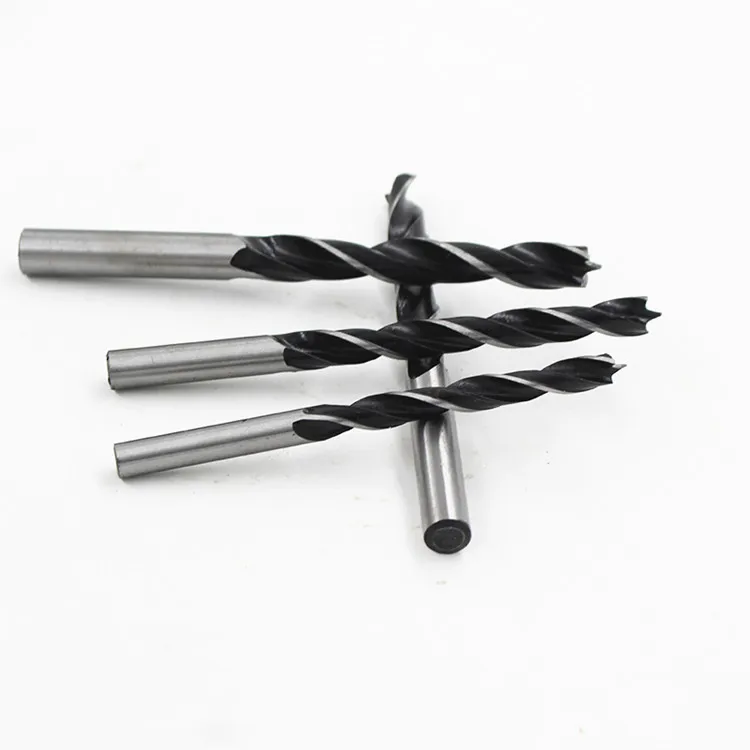 8 pz/lotto trapano per la lavorazione del legno 3-10mm, perforazione del legno, perforazione del foro, trapano in acciaio ad alto tenore di carbonio