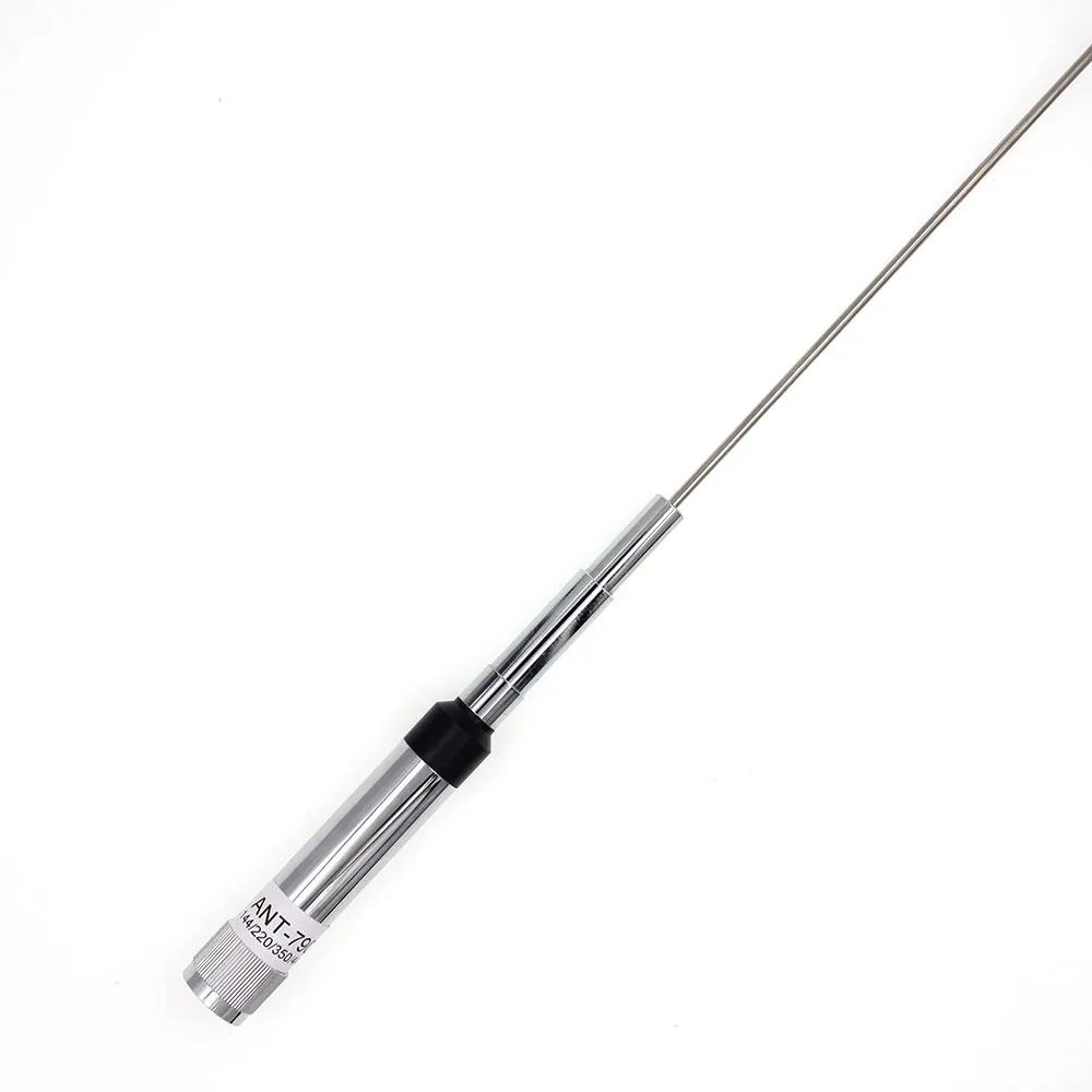 Mobile Radio Quad Band Antenna 144/220/350/440MHz for QYT KT-7900D Car Mobile Radio+RB400 Clip with Feeder Cable M5