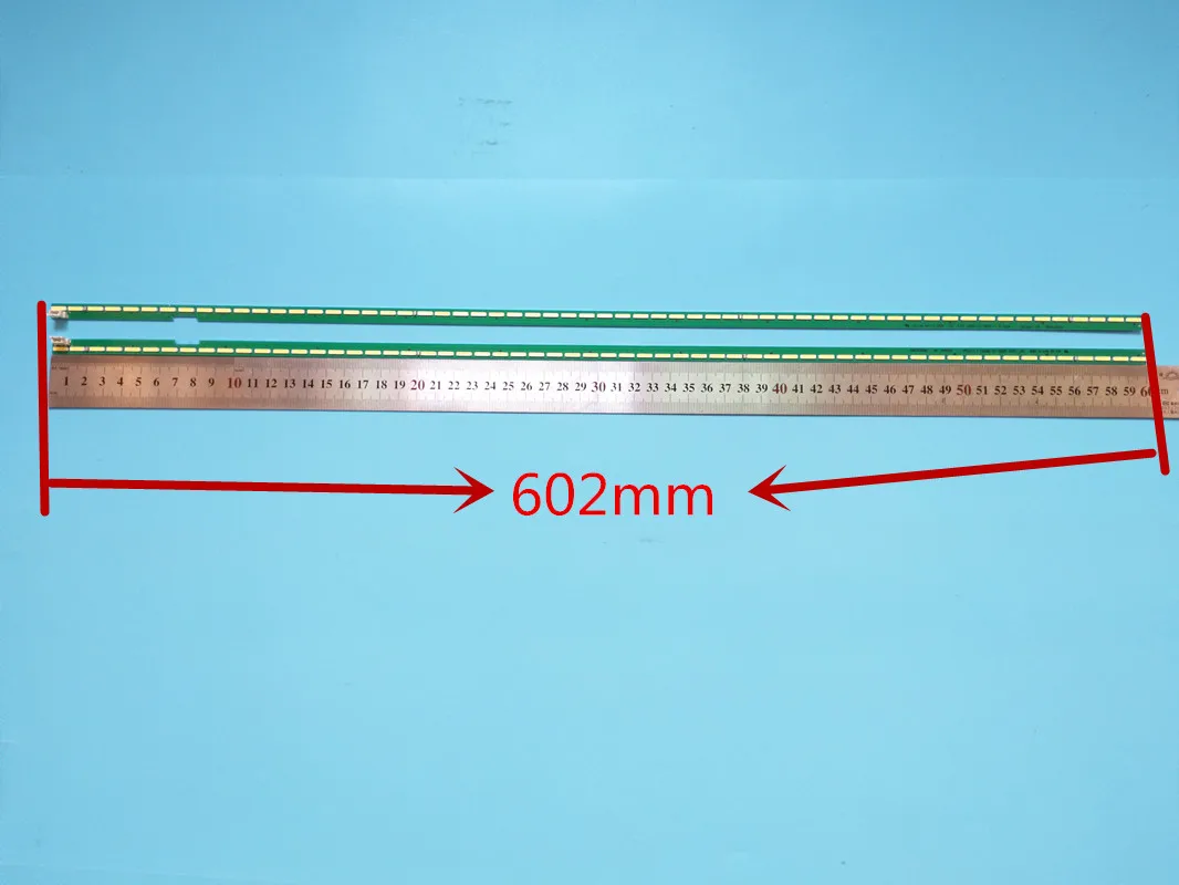 

Новый комплект 2 шт. 60LED 602 миллиметров полоса проводимый фоновый светильник для LG 55UF6450 55UH6150 5UF6430 6916L23A 6916L23A 6922L-01