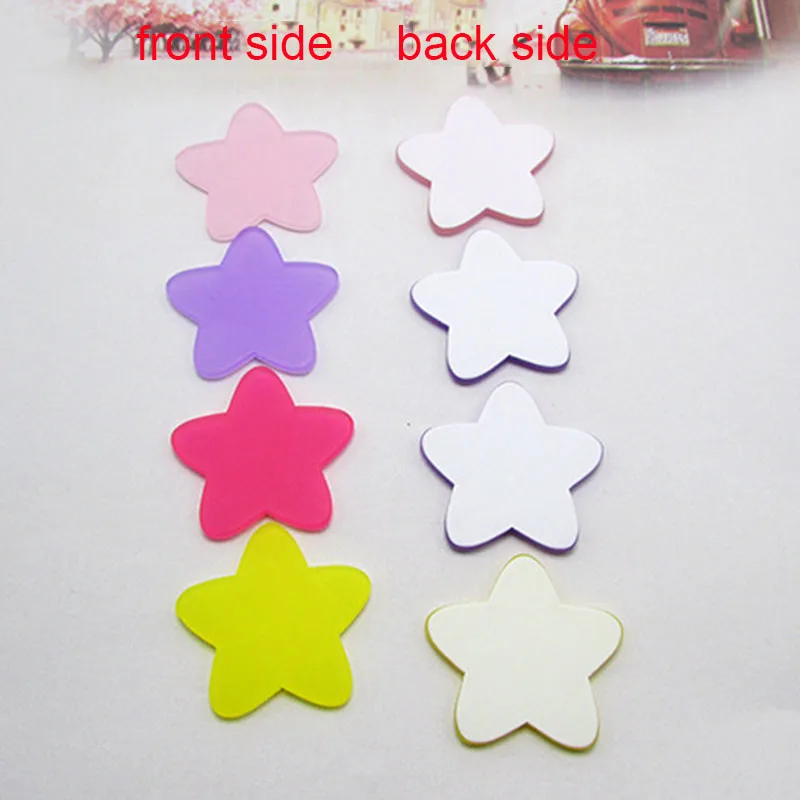30pcs Acrylic Star Flatback Cabochon DIY Scrapbooking Decorative Craft Making 31mm