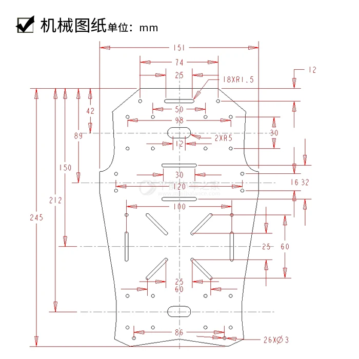 أربع عجلات القيادة مركبة الطابق الذكية سيارة الطابق الاكريليك قوس 5 مللي متر