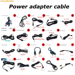Adaptateur d'alimentation pour ordinateur portable, 1x DC, prise, câble de chargement pour Sony, Samsung, HP, Dell, Toshiba, Asus, Acer, Lenovo, 4.8, 1.7, 6.0, 4.4