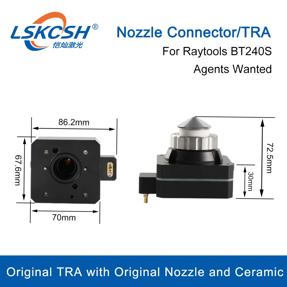 Imagem -04 - Lskcsh Raytools-bico Conector Original Tra Sensor de Capacidade para Raytools Cabeça de Corte a Laser de Fibra Bt240s Agentes de Necessidade