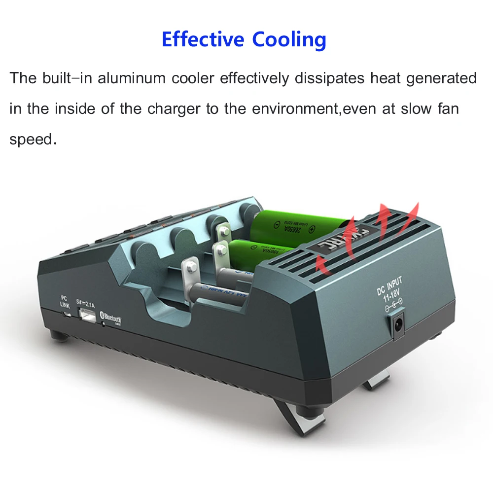 SKYRC MC3000 Battery Charger bluetooth Smart APP PC Control Multi-chemistry Universal LED Screen NiMH NiCd Lithium-ion LiFePO4