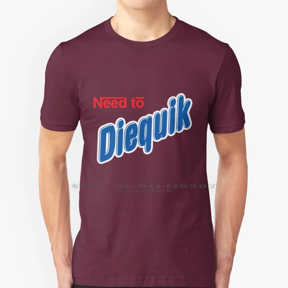 Diequik-Camiseta de algodón 100%, camisa con logotipo de marca de nescak, Colacao, bebida de cacao, Soda, Grumitos, leche, Nestle, parodia, Humor divertido