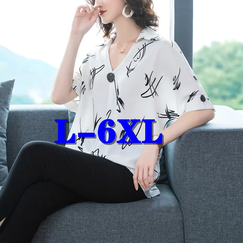 Plus Size Women's Blouse For Women Shirt Tops Casual Pullove Free Shipping Fashion Woman Blouses 2020 Large Size Chiffon Shirts