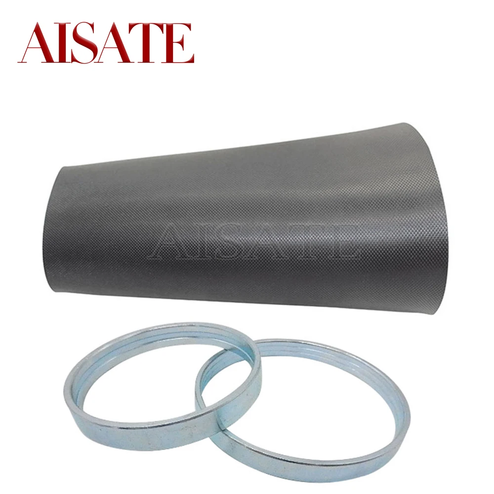 Front Rear Air Shock Absorber Rubber Sleeve & Ring For Audi Q7 VW Touarge Porsche Cayenne 2002-2010 Rubber Suspension Bellow