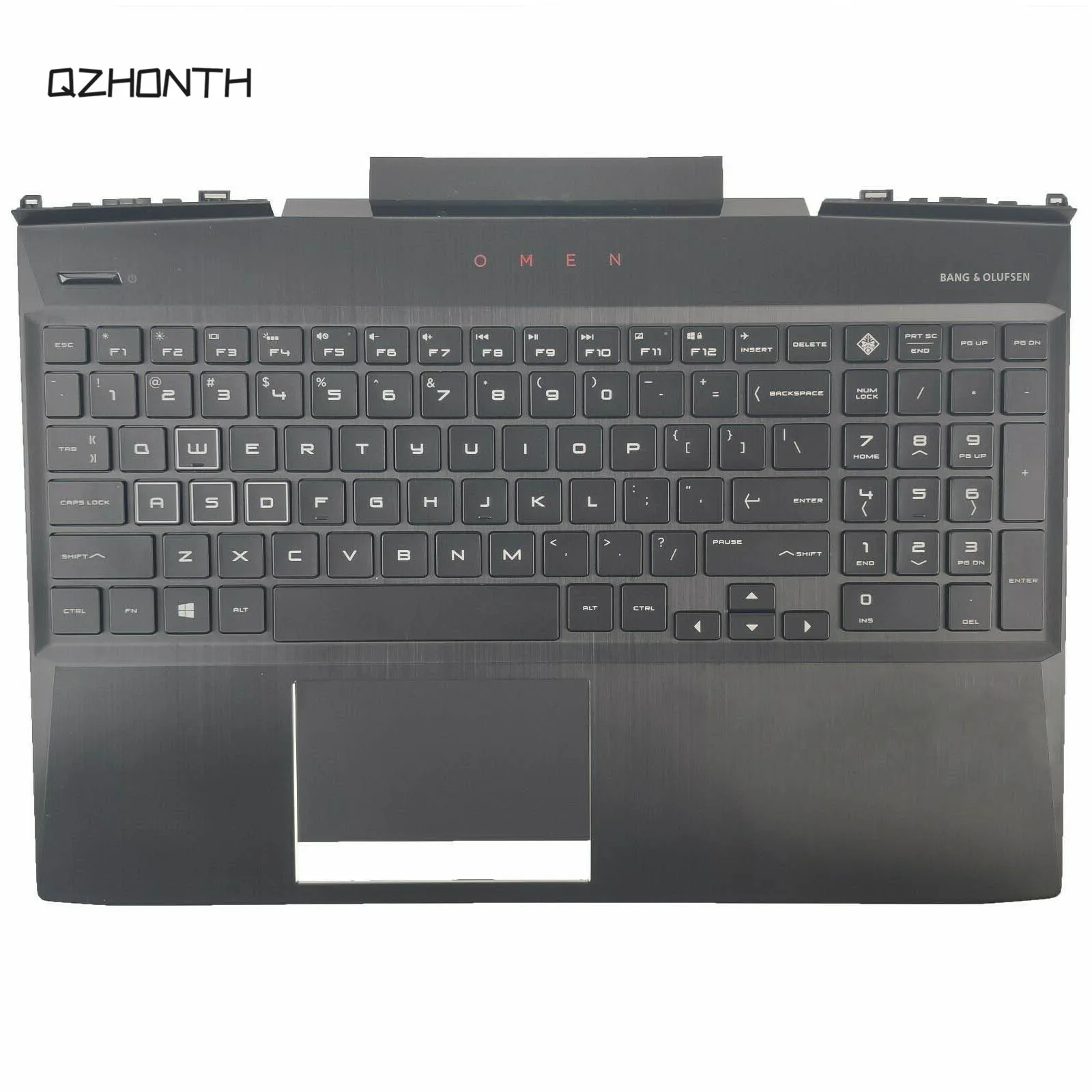 

New For HP 15-DC 15-DC0005TX TPN-Q211 Palmrest Upper Case with White Backlit Keyboard