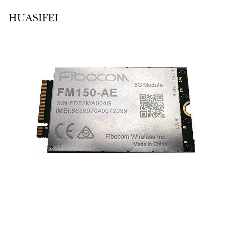 FIBOCOM FM150-AE MINIPCIE Quectel 5G Wireless Module Cover global 5G frequency bands Multi-constellation GNSS capabilities