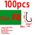 100pcs size 8