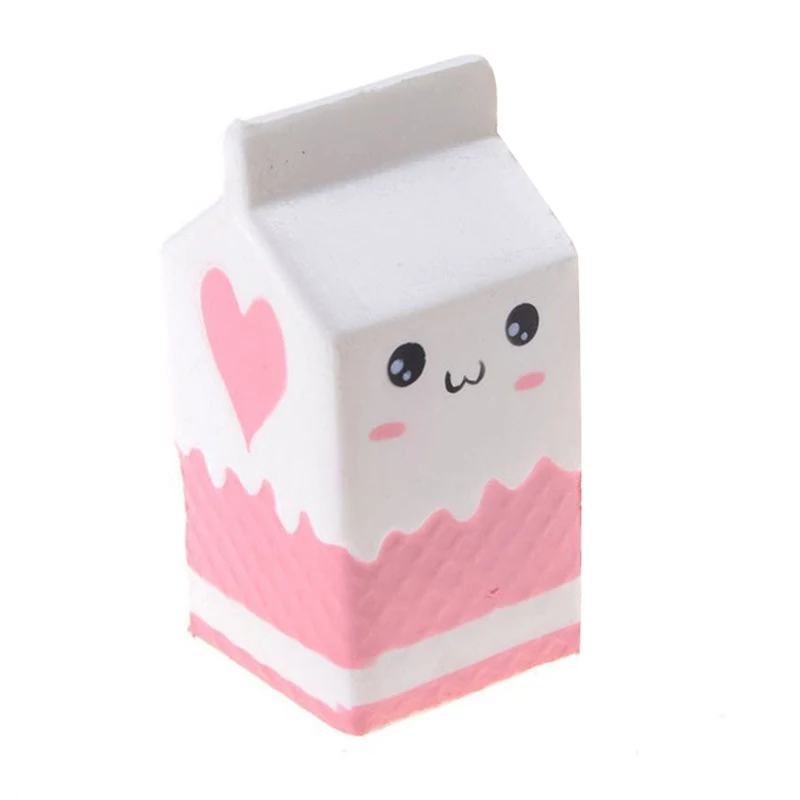 Jumbo Milk Carton Squishy PU Simulation Series Toys Slow Boost Cream Scented Soft Squeeze Toy Anti stress for Kid Gift