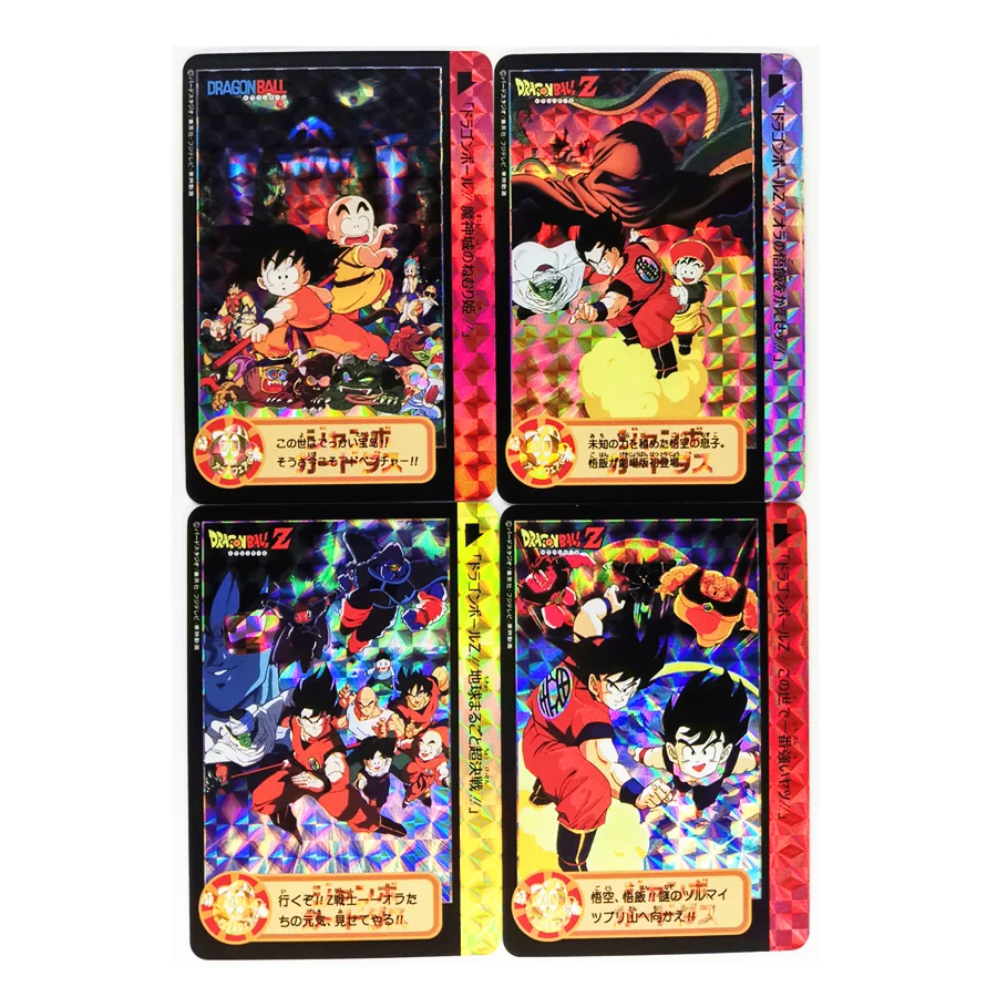 10pcs/set Super Saiyan Dragon Ball Z Theater Version Heroes Battle Card Ultra Instinct Goku Vegeta Game Collection Cards