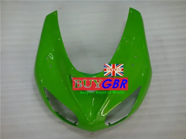 Painted Front Fairing For Kawasaki ZX-10R 2006-2007 06 07 ABS Motorbike Bodywork Part Headlight Frame Gloss Customized Body Kits