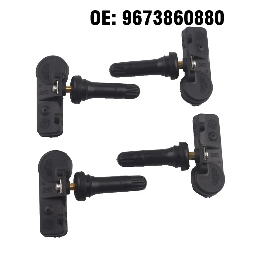 

4 PCS Car Tire Pressure Monitor Sensor TPMS 9802003680 For Citroen c4 c5 C-Elysee DS4 DS5 DS9 Berlingo Peugeot 207 308 408 508