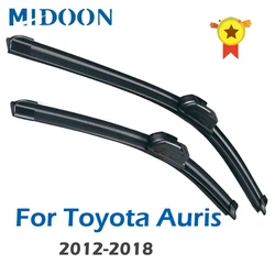 MIDOON Wiper Front Hybrid Windshield Wiper Blades For Toyota Auris E180 Europe Model 2012 2013 2014 2015 2016 2017 2018 26