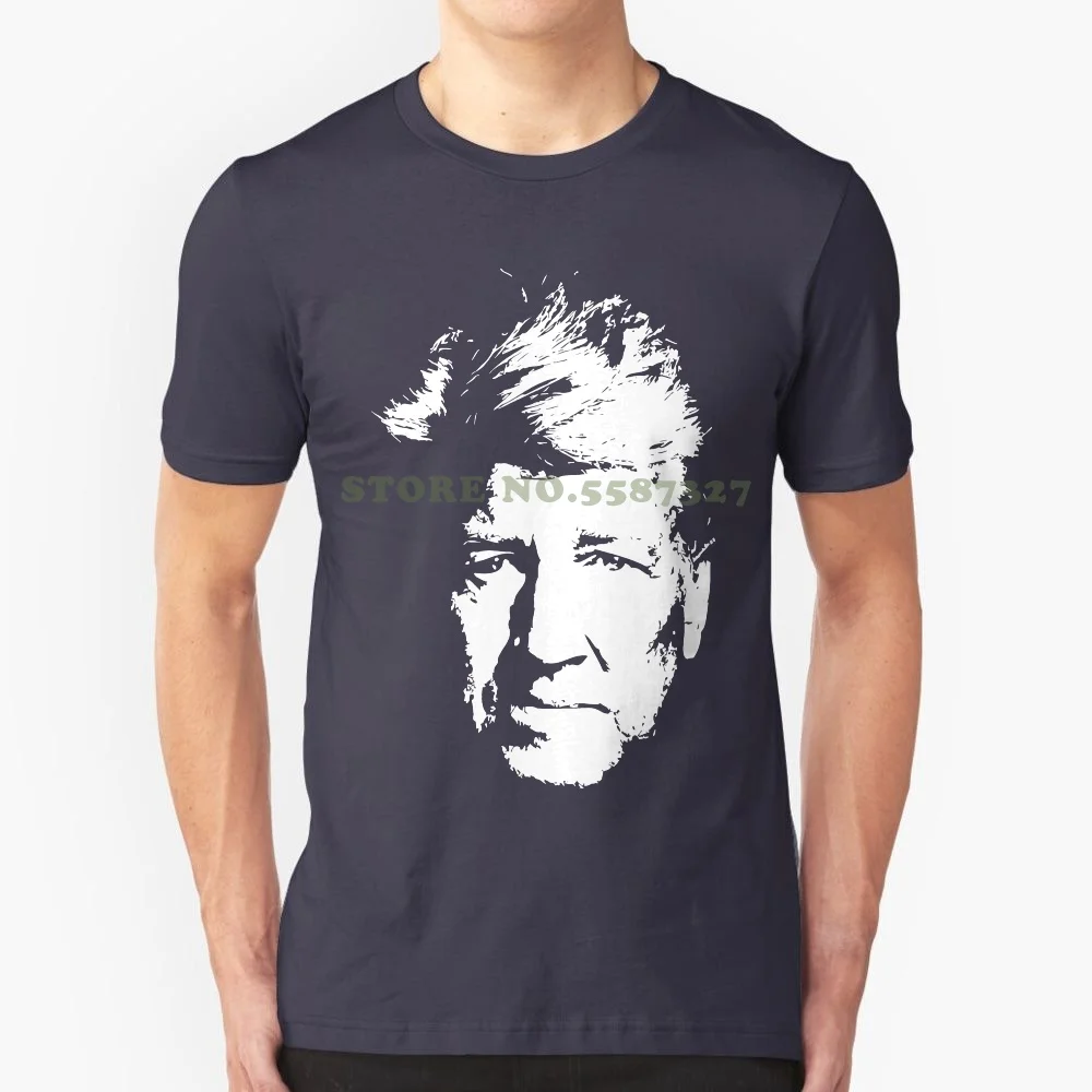 David Lynch T Shirt-Director Twin Peaks Mulholland Drive Eraserhead Tv Fire O Neck Shirt Plus Size T Shirt