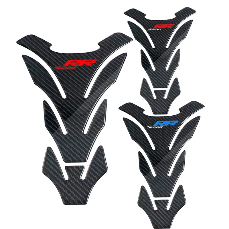 

FOR BMW S1000RR 2017 2020 2021 Motorcycle Tank Pad Protector Gel Paint Protection 3D carbon fiber pattern fuel tank sticker