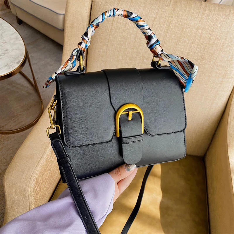 Shoulder Bags With Handle And Strap For Women 2023 New Trend Luxury Crossbody Leather Messenger Ladies Female Fashion Handbags