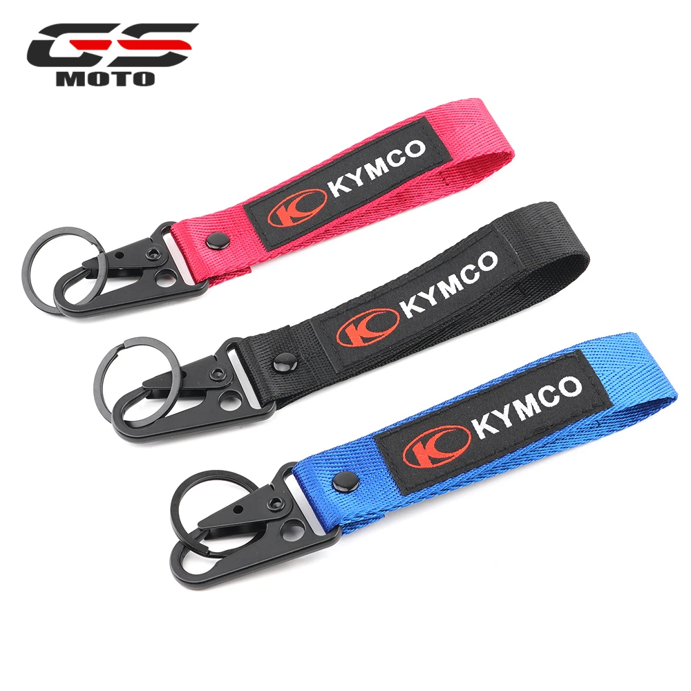 For KYMCO AK550 XCITING 250 300 Downtown 200i 300i 350i 300 350 CT250 CT300 400S 500 Moto Bicycle Keyring Keychain Key Holder