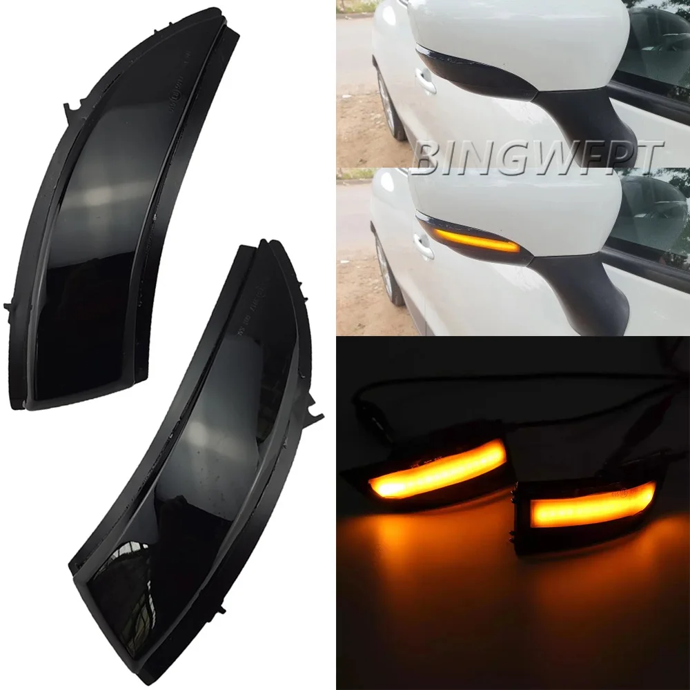 Pair Dynamic Blinker Lamp For Renault Captur 2016-2019 Global Access For Renault Lutecia 2013-2018 Japan LED Turn Signal Light