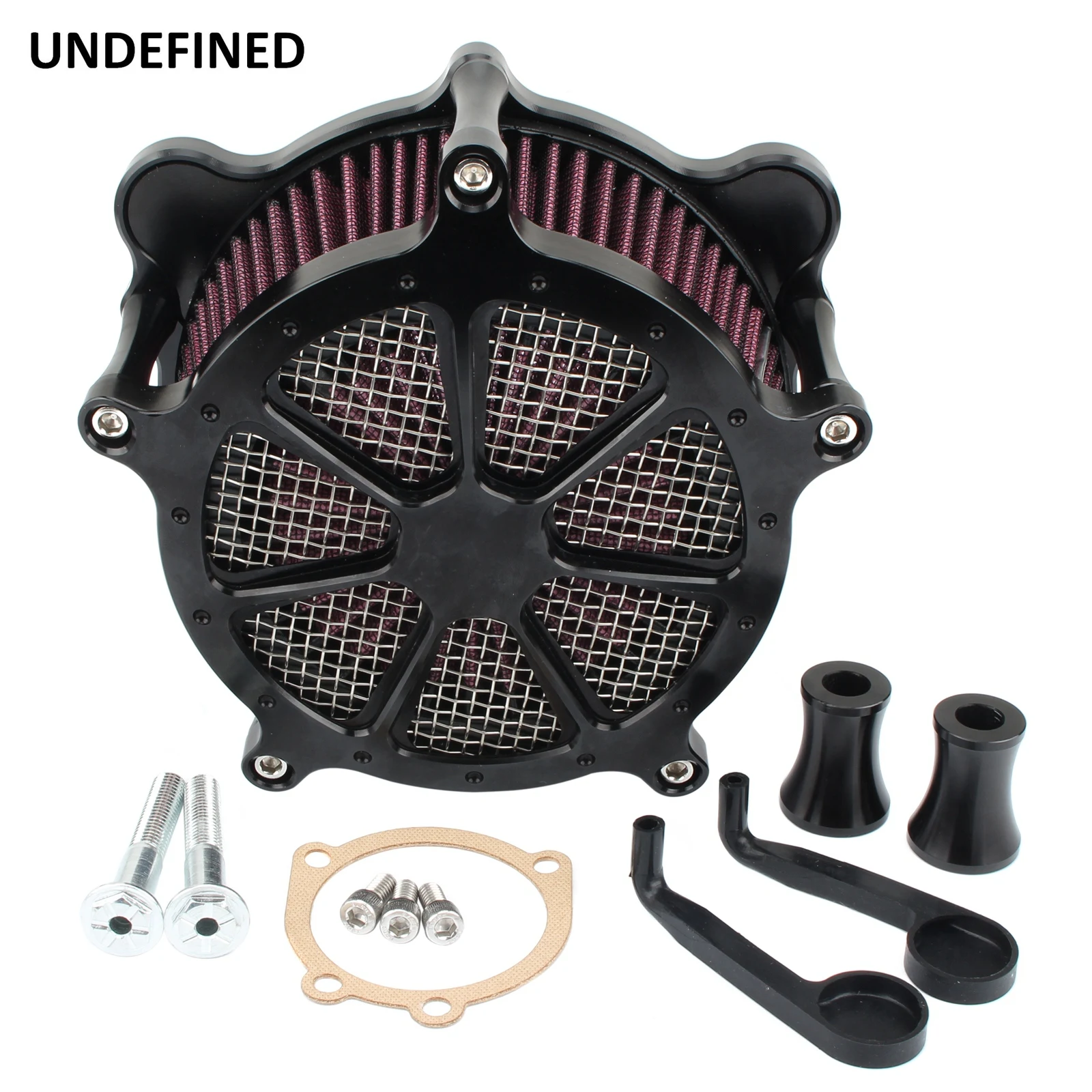 Air Filters Black CNC Intake Air Cleaner Filter for Harely Dyna FXR Breakout Softail Fatboy Touring Road King EVO Twin Cam 93-15