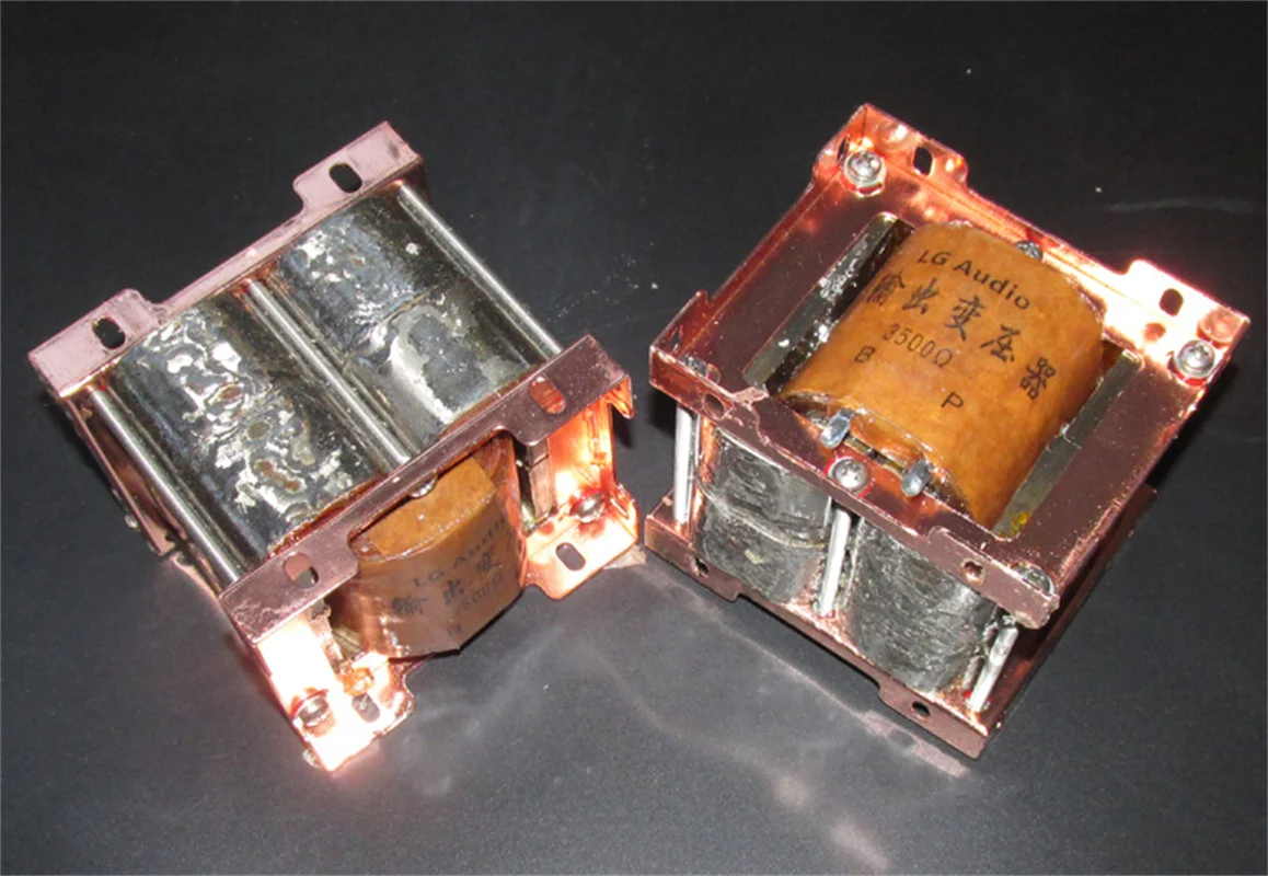 Improved 8C amorphous 3K5 single-ended output transformer for 300B tube