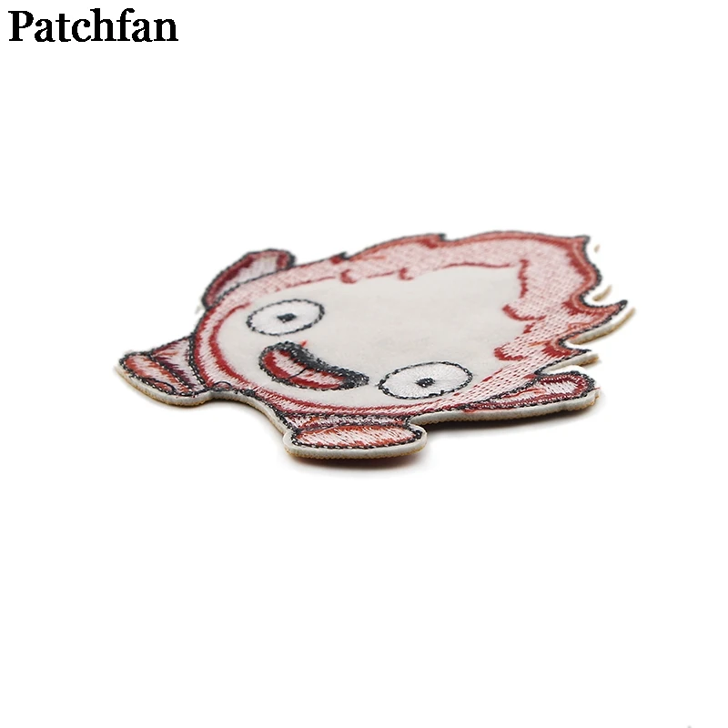 Patchfan cartoon Iron on patches clothing embroideried Patchwork accessories custom badges wholesale A2276