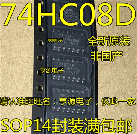 74HC08 74HC08D SN74HC08DR SOP14