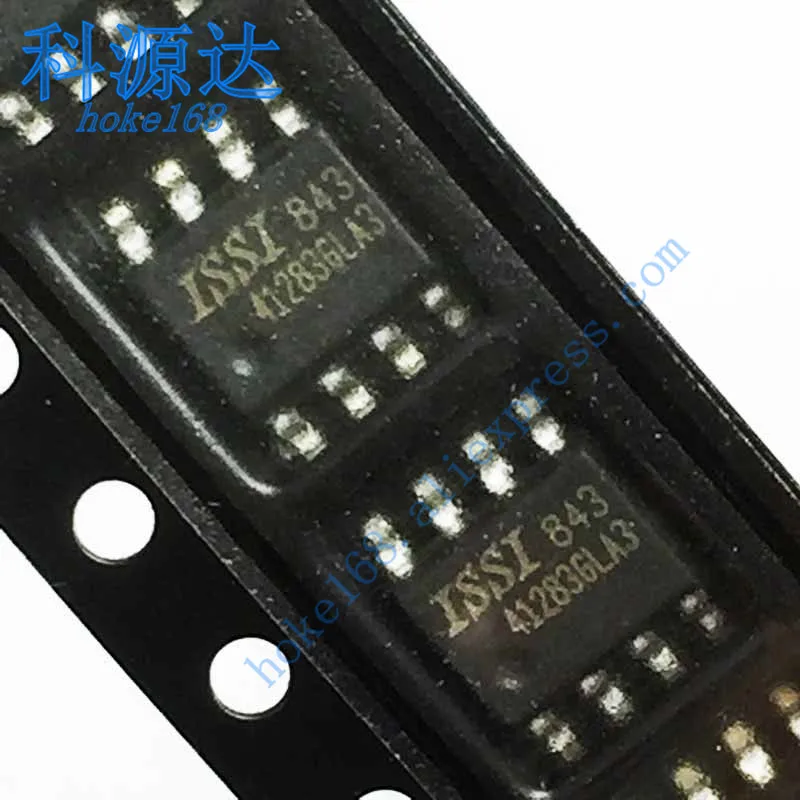 10pcs 41283GLA3 SOP8 IS24C128-3GLA3  SOP-8 In Stock