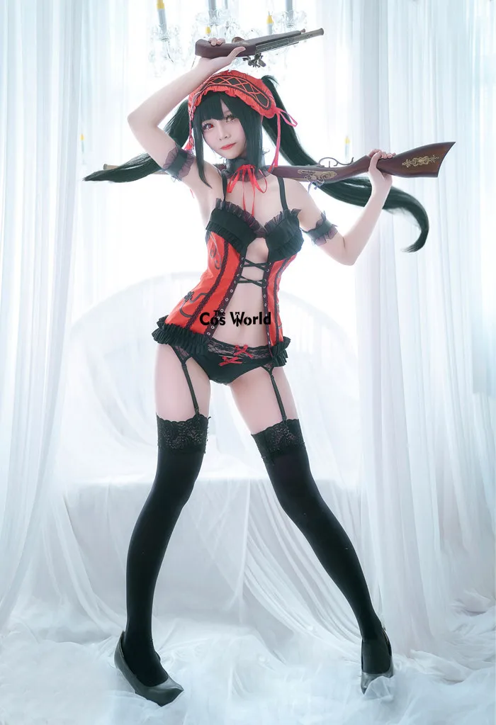 DATE A LIVE Tokisaki Kurumi Sexy Briefs Lingerie Underwear Outfit Anime Customize Cosplay Costumes