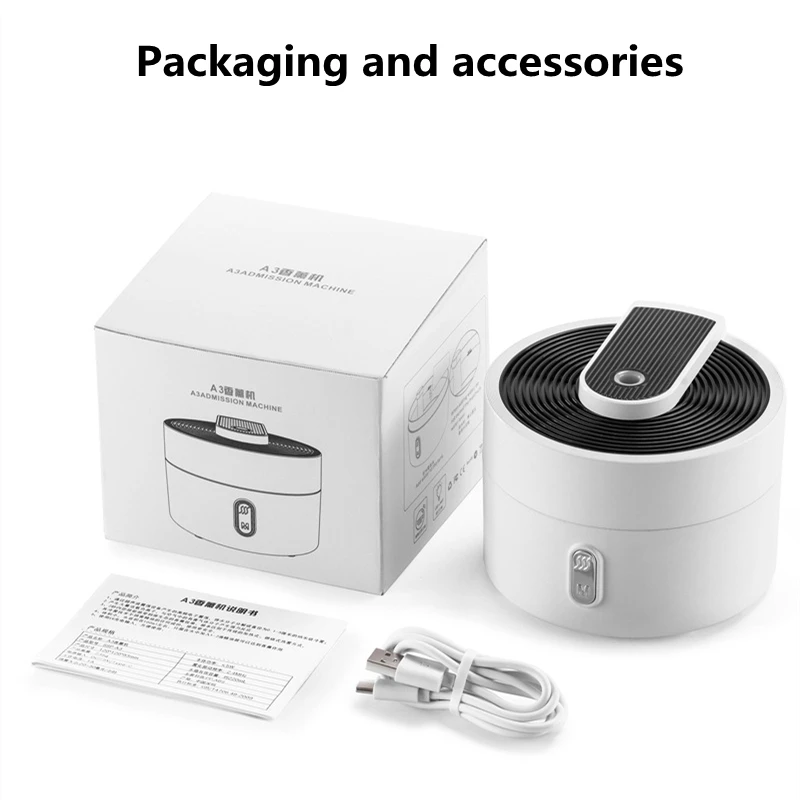 موزع روائح الزيوت العطرية USB سعة 220 مل، ناشر عطري مع أضواء LED متغيرة الألوان، مرطب هواء لغرفة نوم المكتب المنزلي #6