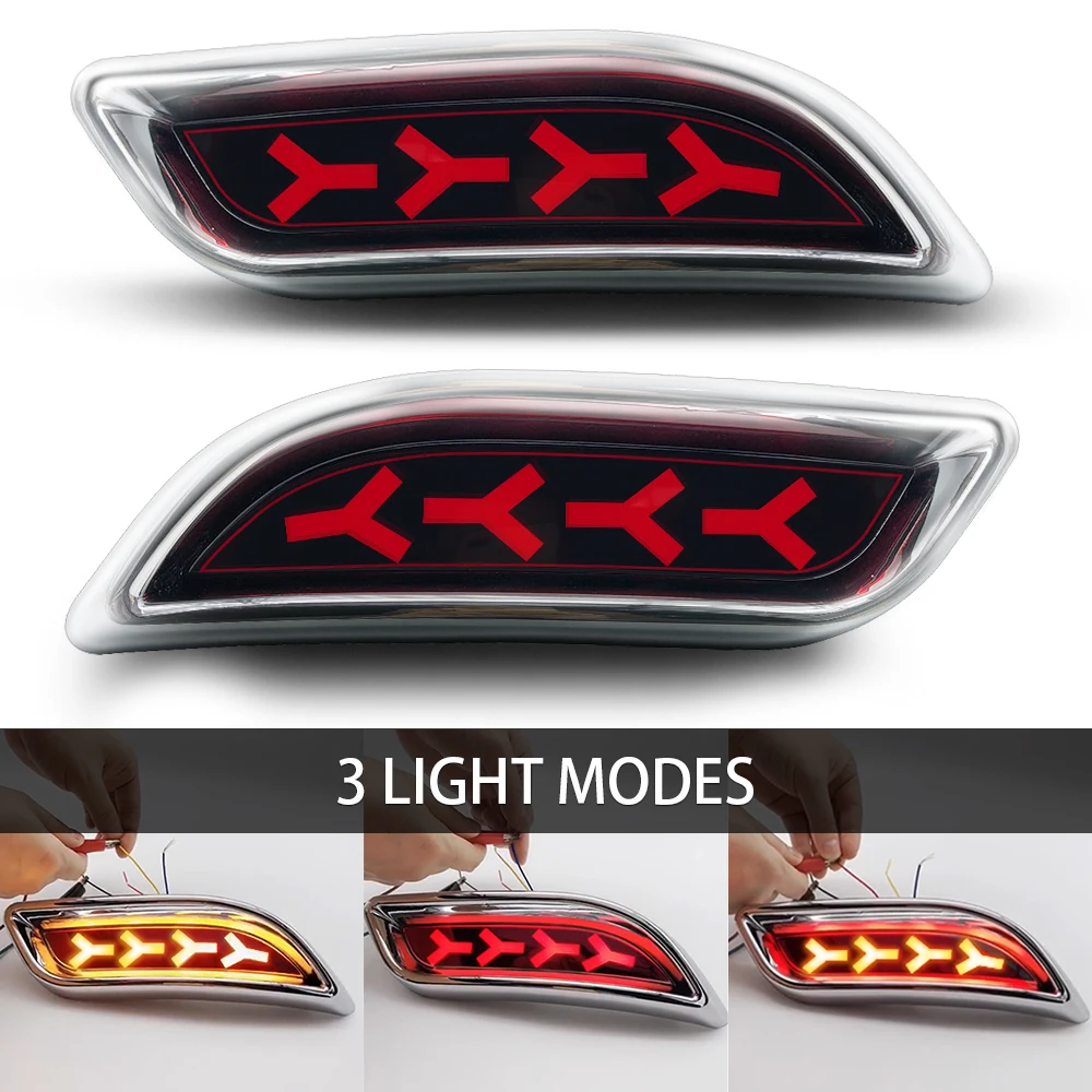 Auto Spare Parts for lada priora LED Tail Light Rear Fog Lamp Brake LightSUV 4WD Sedan Cars