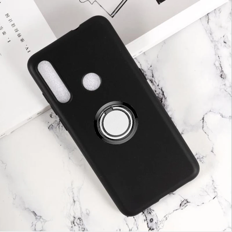 for Alcatel 1SE (2020)  5030F 5030U Back Ring Holder Bracket Phone Case Cover Phone TPU Soft Silicone Cases