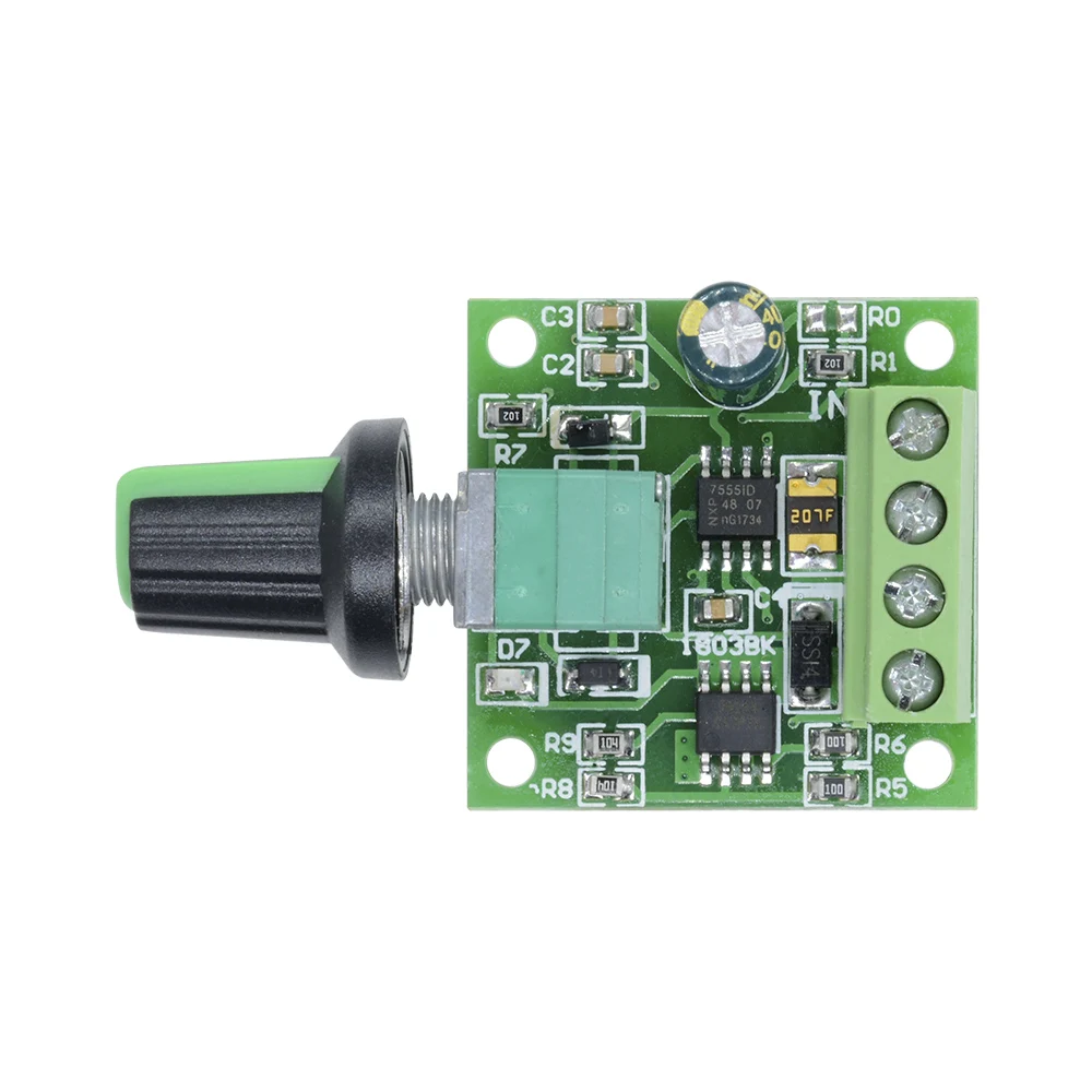 12V-40V 32V 10A DC Motor Speed Controller Auto PWM Regulator Governor Volt Regulator Dimmer 400W Board Module with Knob Switch