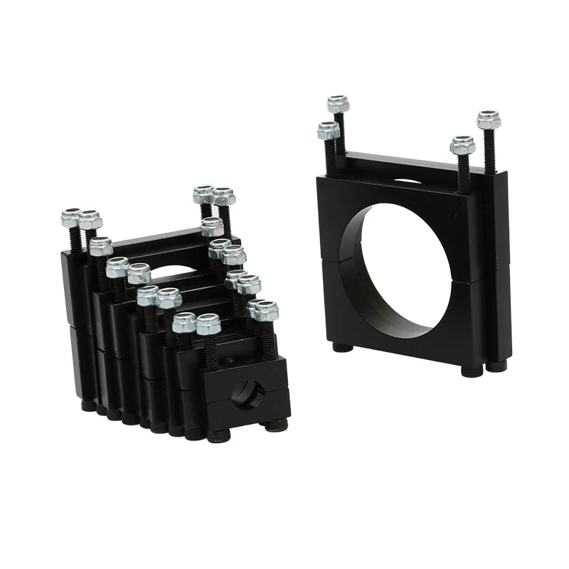 10PCS Aluminum Alloy 20mm 22mm 25mm 28mm 30mm 35mm 40mm Pipe Clamp Tubing Clip Carbon Tube Joint Connector for RC Plant UAV