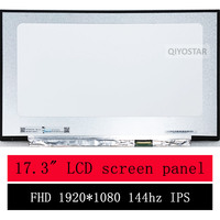 17.3'' for MSI Gaming Laptop GS75 Stealth 8SF 144HZ FHD LCD Screen Display IPS LED Panel Matrix Matte 1920x1080 72% NTSC 40 pins