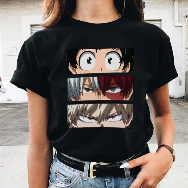 Maglietta my hero academia store