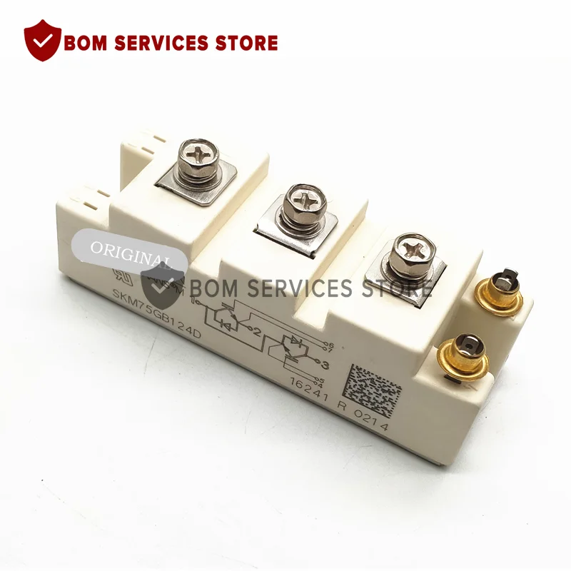SKM75GB12T4 SKM75GB124D gratis ongkir โมดูลเดิมใหม่