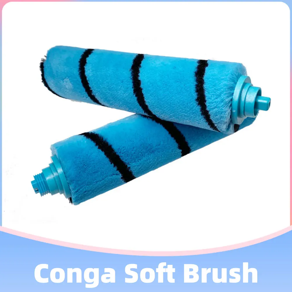 Compatible For Cecotec Conga 1890, 2690, 3390, 3590, 3790, 4090, 4490, 5090, 5490, 6090, 7090 Soft Roller Main Brush Spare Parts