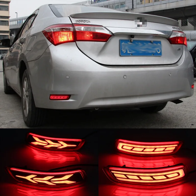 Suitable for toyota 2014 ~ 2018 Corolla Stoplights, Corolla Taillights, Corolla Brake Lights, Corolla Report