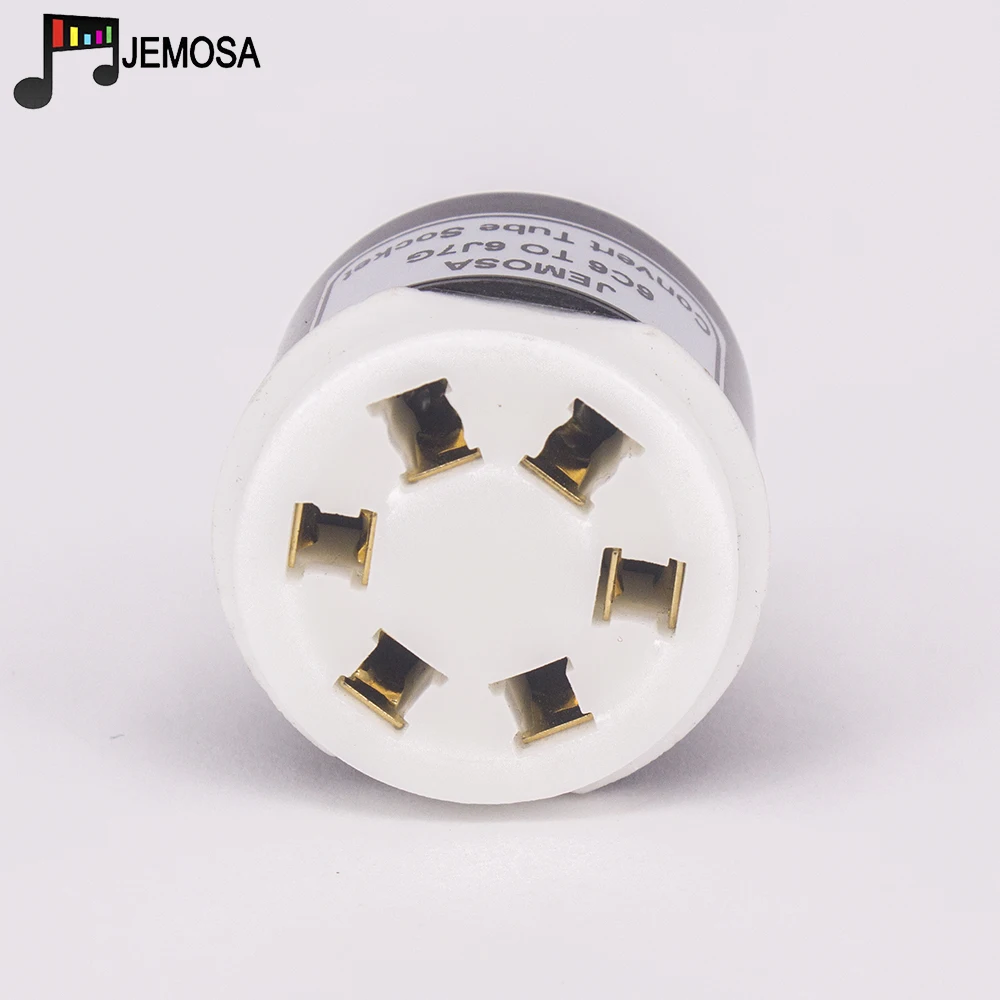 1PC 6C6 TO 6J7 6J7G DIY Audio Vacuum Tube Amplifier Convert Socket Adapter