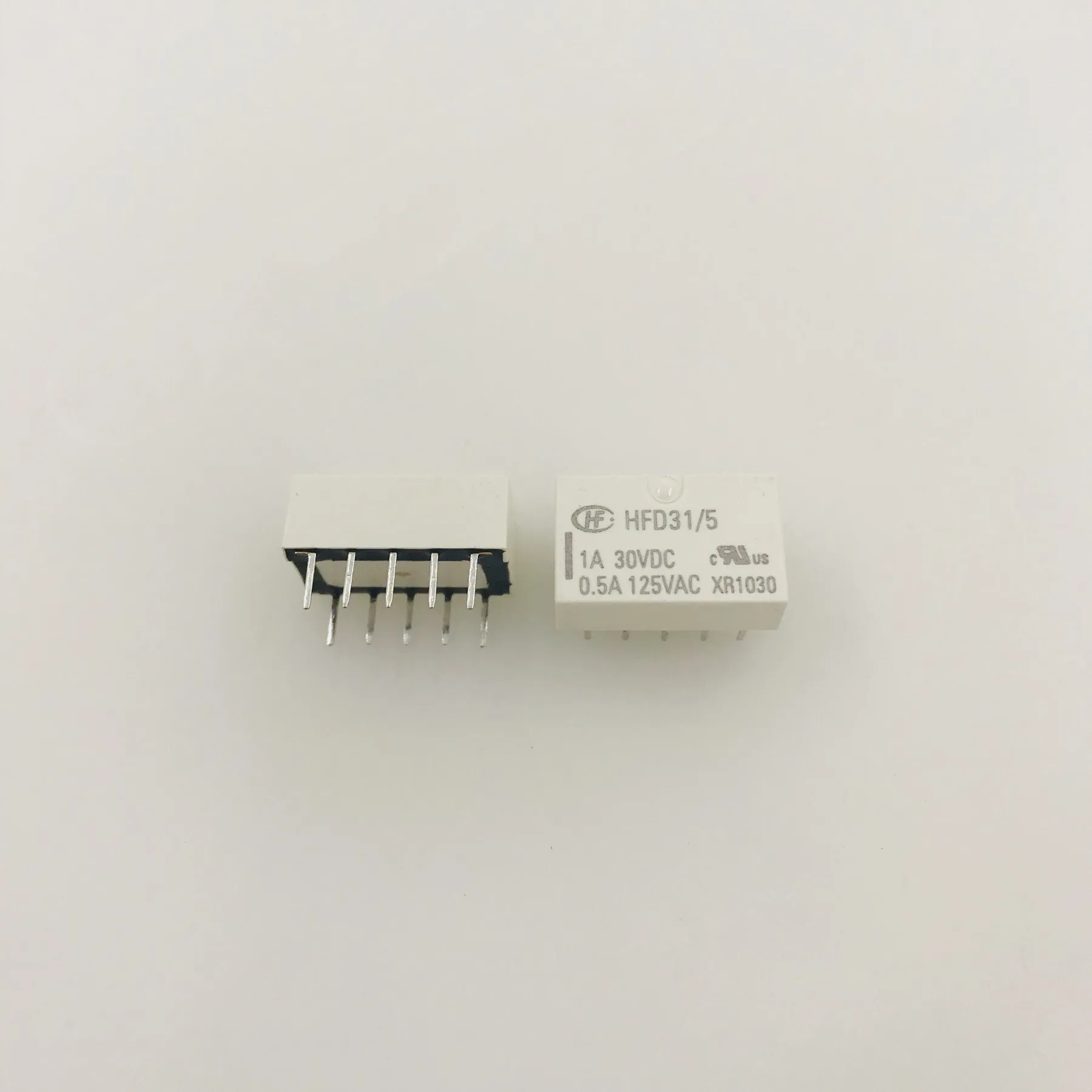 

HFD31-5 5VDC 10pin 0.5A 125VAC relays